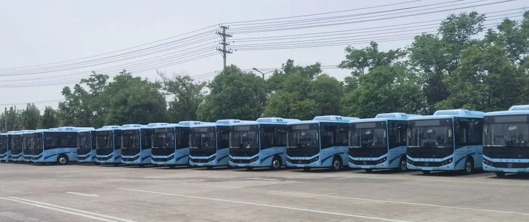 90臺(tái)純電公交交付安徽宿州，開(kāi)啟綠色適老出行新篇章！(圖1)
