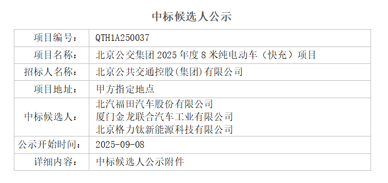 中标丨600辆客车招标大单，TA将独揽？(图7)