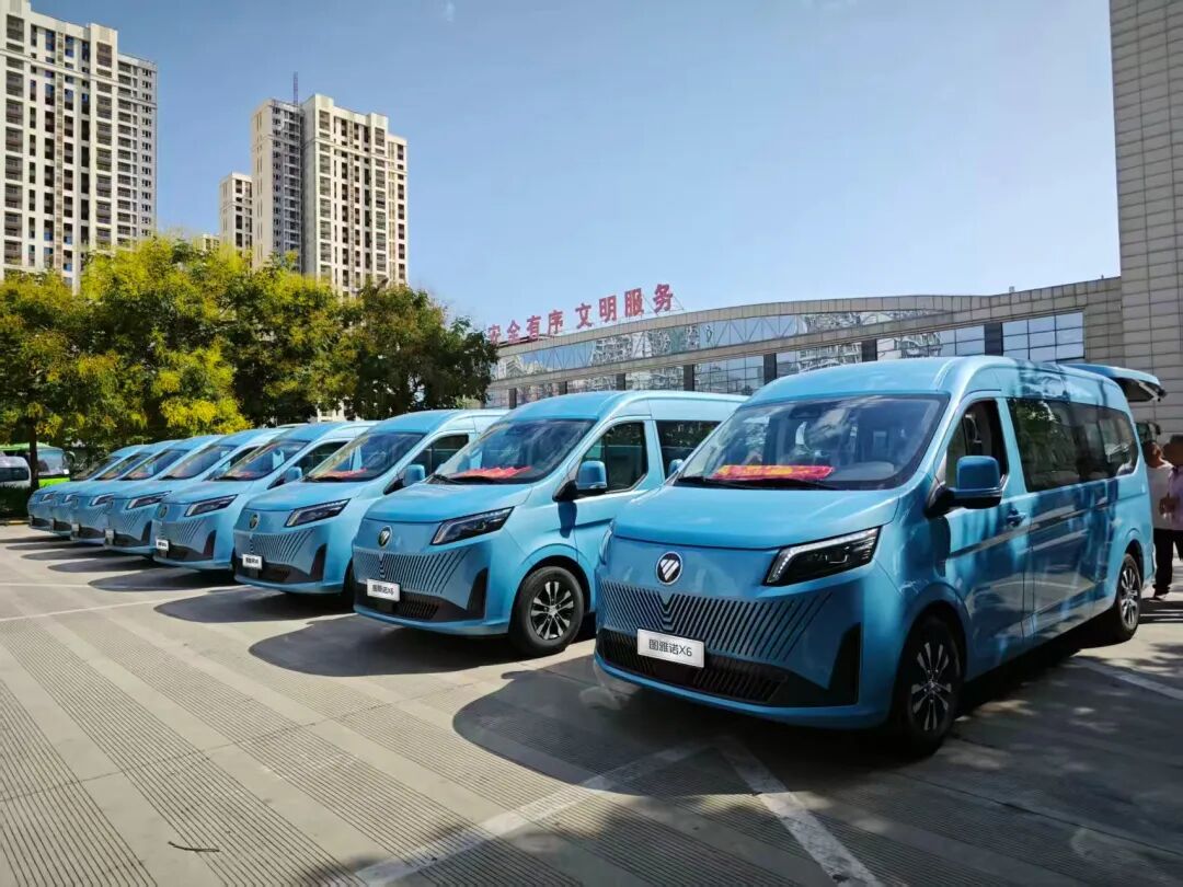 陕西渭南迎来一批图雅诺轻客！(图1)