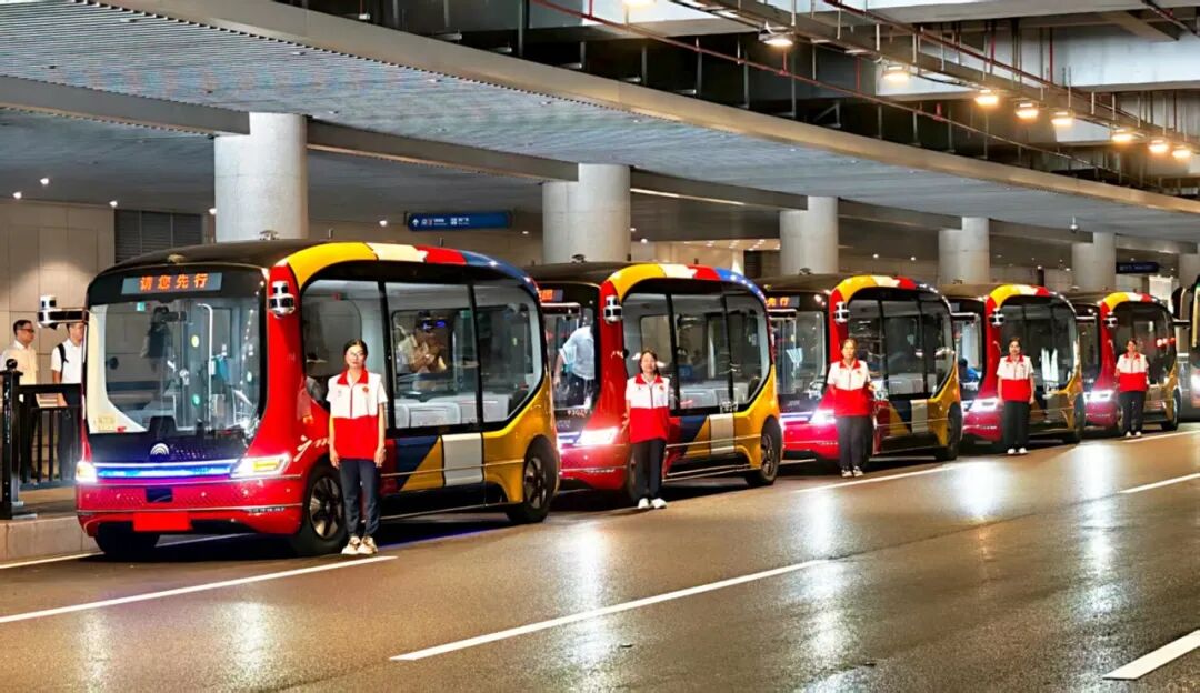 广州公交两条自动驾驶线路，双节假期高效便捷服务市民游客！(图1)