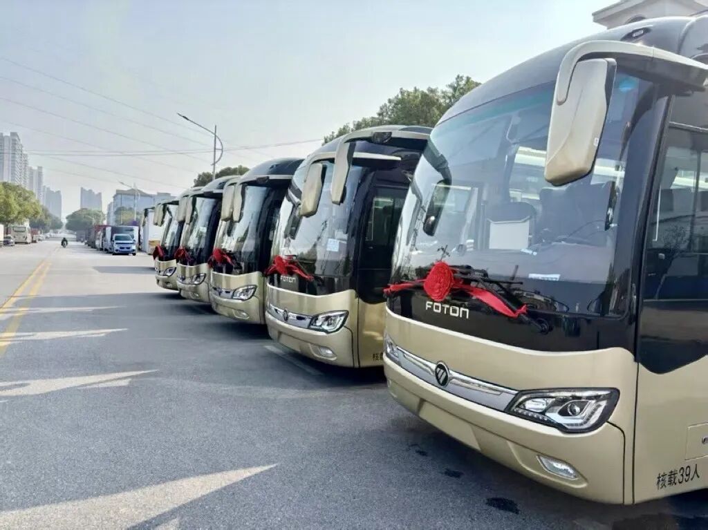 新运力上线:福田欧辉城间客车批量交付江西(图1) 新运力上线:福田欧辉城间客车批量交付江西(图1)