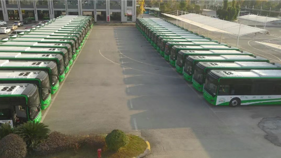 四川达州157台纯电公交焕新亮相!(图1) 四川达州157台纯电公交焕新亮相!(图1)
