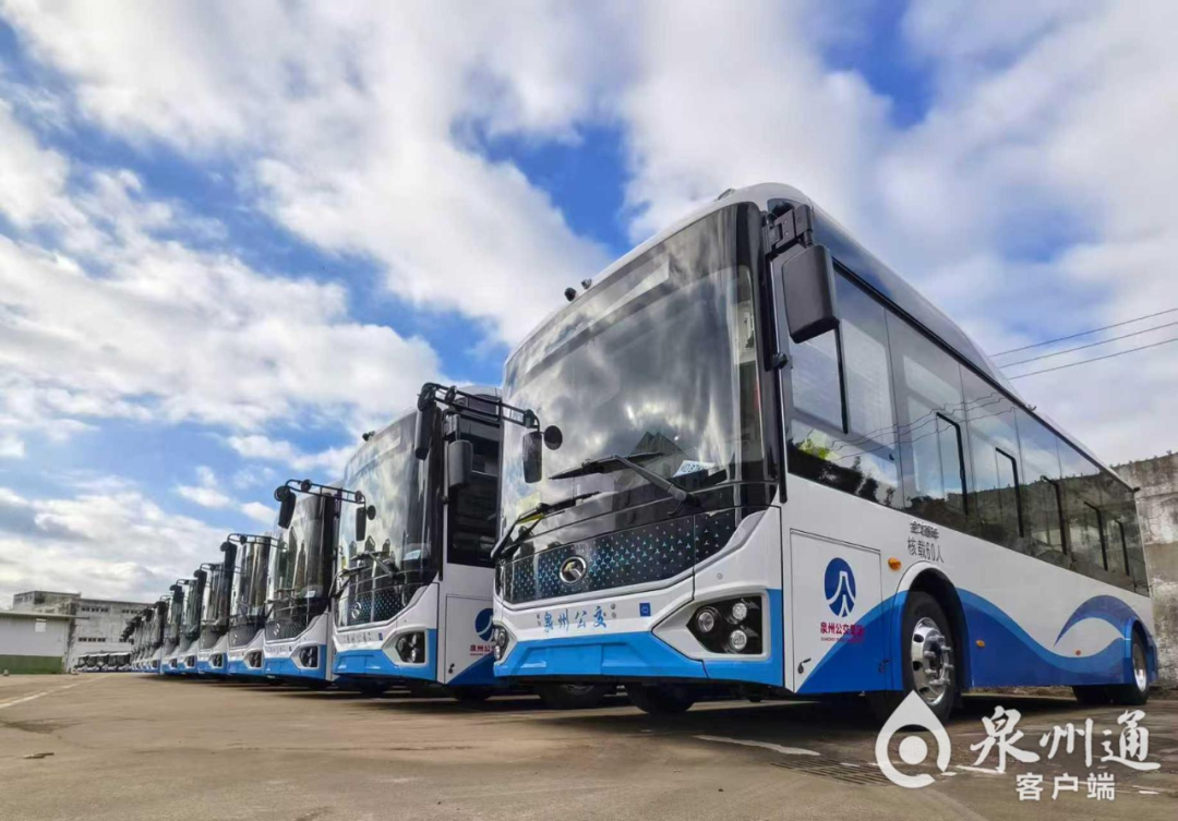 搭载“黑科技”！泉州800余台公交新车即将全部投用(图1)